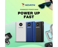 ADATA Power Bank P20000QCD 20000mAh granatowy - 645544 - zdjęcie 7